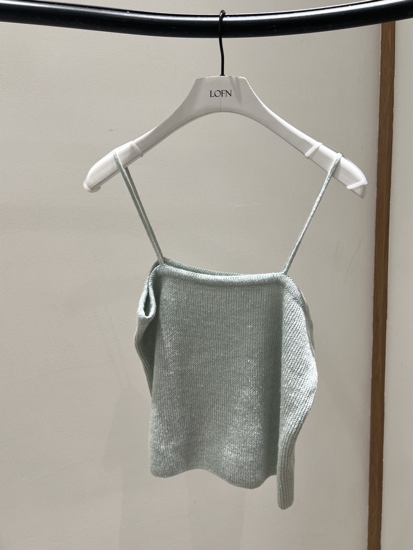 LOFN東大門實拍女士新品職業人氣推薦26春夏休閑吊帶背心LOFN吊帶/背心圖色1