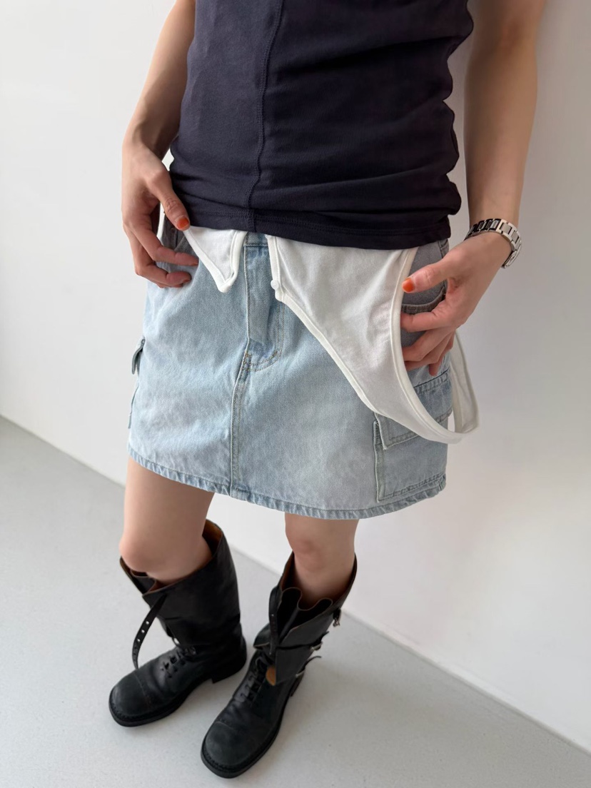 ARKIE/TAF韓國直郵實拍女士新品休閑26春夏T恤不對稱插肩袖ARKIE/TAFT恤