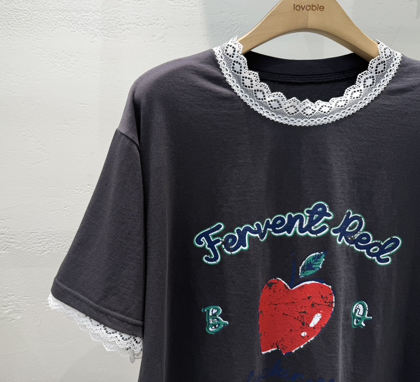 LOVABLE韓國東大門代購女裝新品休閑職業26春夏熱賣人氣T恤LOVABLET恤