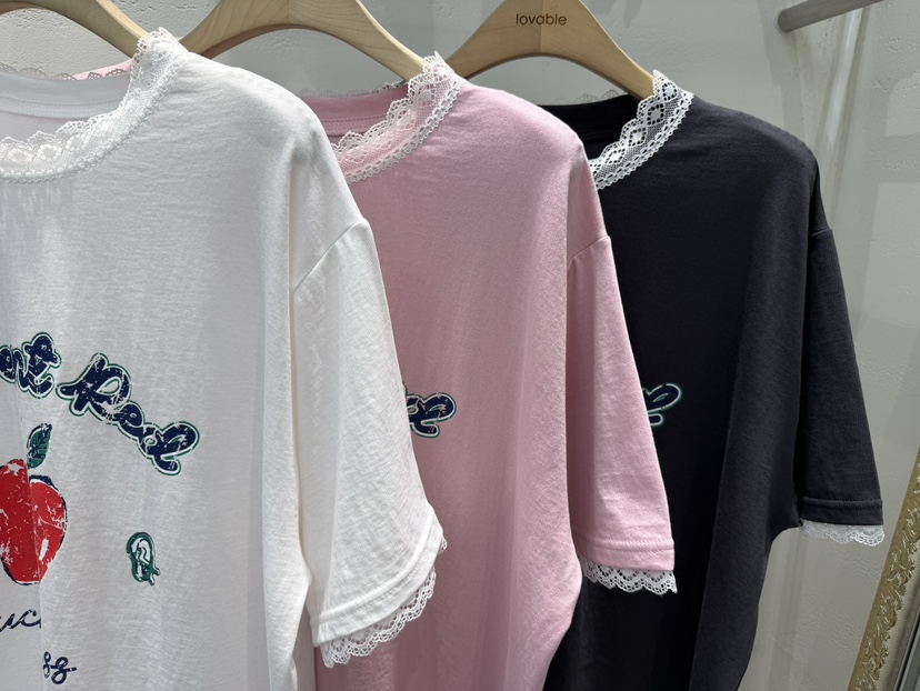 LOVABLE韓國東大門代購女裝新品休閑職業26春夏熱賣人氣T恤LOVABLET恤
