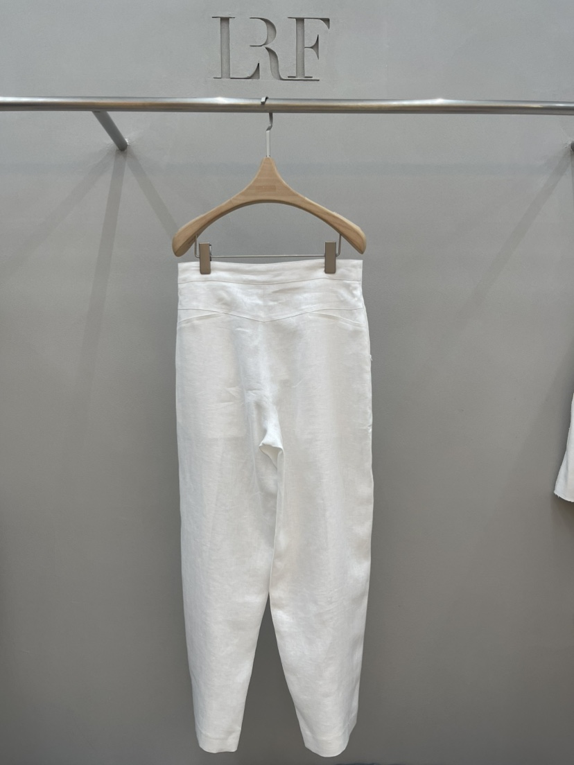 PLUS HONG-P韓國直郵女裝新款推薦人氣熱賣26春夏休閑褲亞麻LORA FAMILY/PLUS HONG休閑褲