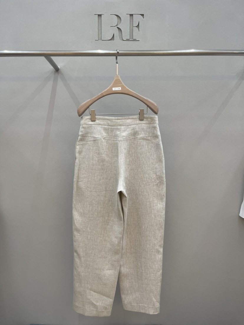 PLUS HONG-P韓國直郵女裝新款推薦人氣熱賣26春夏休閑褲亞麻LORA FAMILY/PLUS HONG休閑褲