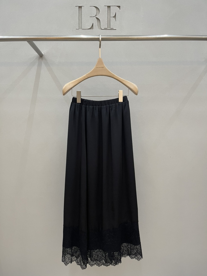 PLUS HONG-P韓國直郵實拍女裝新款人氣時尚26春夏長裙蕾絲LORA FAMILY/PLUS HONG長裙圖色3