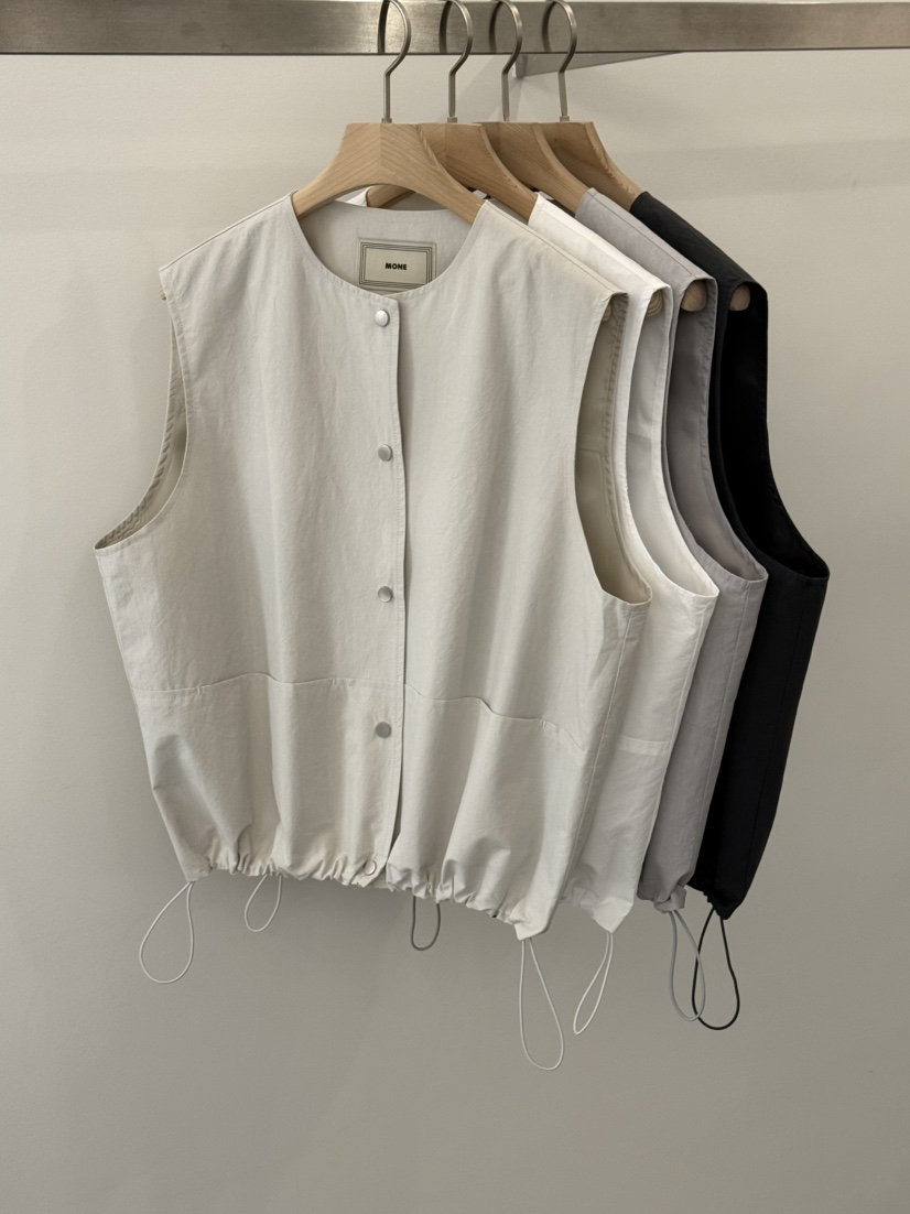 MONE-A韓國直郵女裝新款人氣26春夏真品熱賣馬甲不含內搭MONE-A馬甲