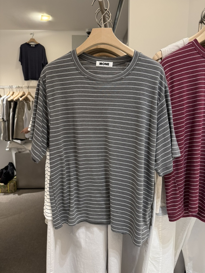 MONE-A韓國代購女裝新品26春夏休閑時尚職業推薦人氣T恤MONE-AT恤圖色2