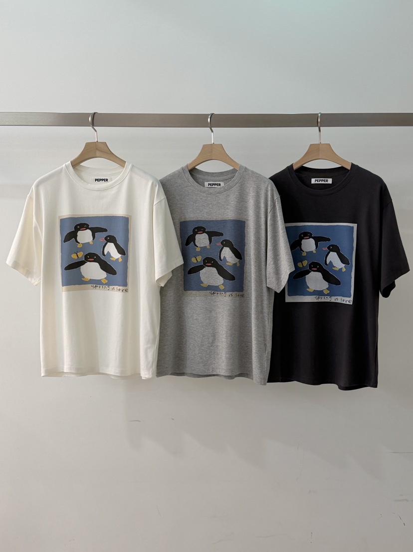 PEPPER-L東大門直郵女裝新品人氣真品推薦職業熱賣T恤鵝PEPPERT恤