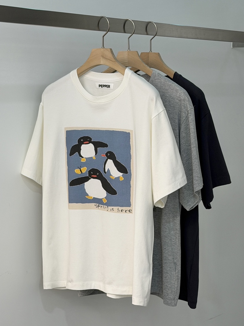 PEPPER-L東大門直郵女裝新品人氣真品推薦職業熱賣T恤鵝PEPPERT恤