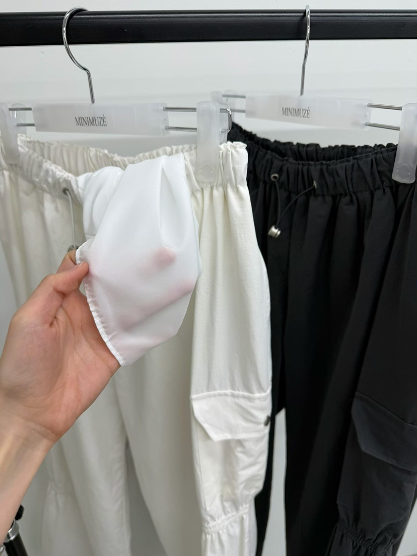 MINIMUZE東大門實拍女士新款26春夏職業時尚休閑褲口袋褶皺MINIMUZE休閑褲