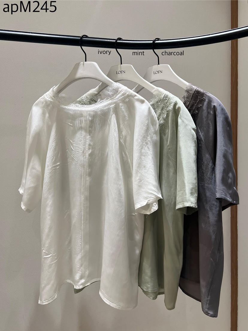 LOFN韓國東大門直郵女裝新款人氣休閑時尚職業襯衫蕾絲衫LOFN襯衫/蕾絲衫