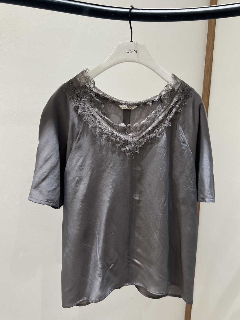 LOFN韓國東大門直郵女裝新款人氣休閑時尚職業襯衫蕾絲衫LOFN襯衫/蕾絲衫圖色3