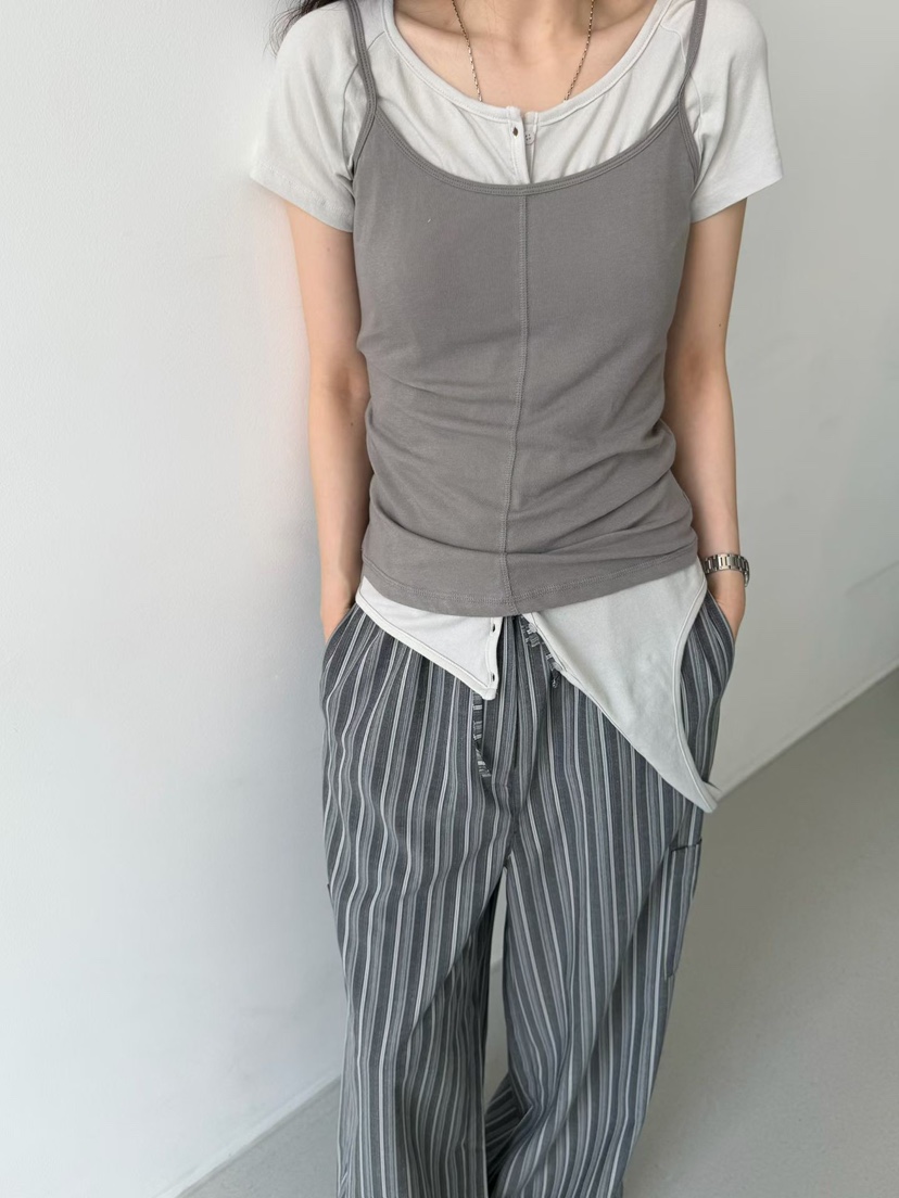 ARKIE/TAF韓國直郵女士新品人氣26春夏推薦吊帶背心修身ARKIE/TAF吊帶/背心