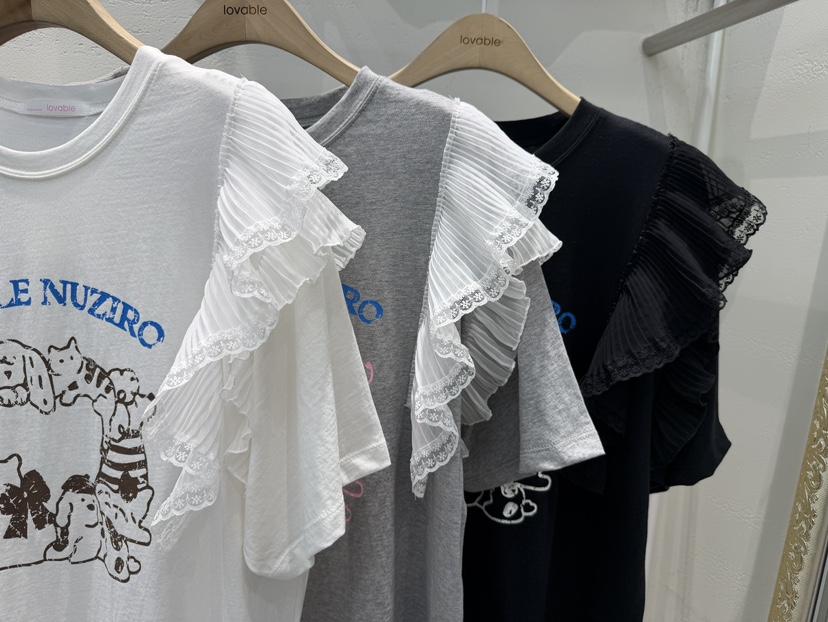 LOVABLE韓國東大門代購女裝新品人氣熱賣職業休閑26春夏T恤LOVABLET恤