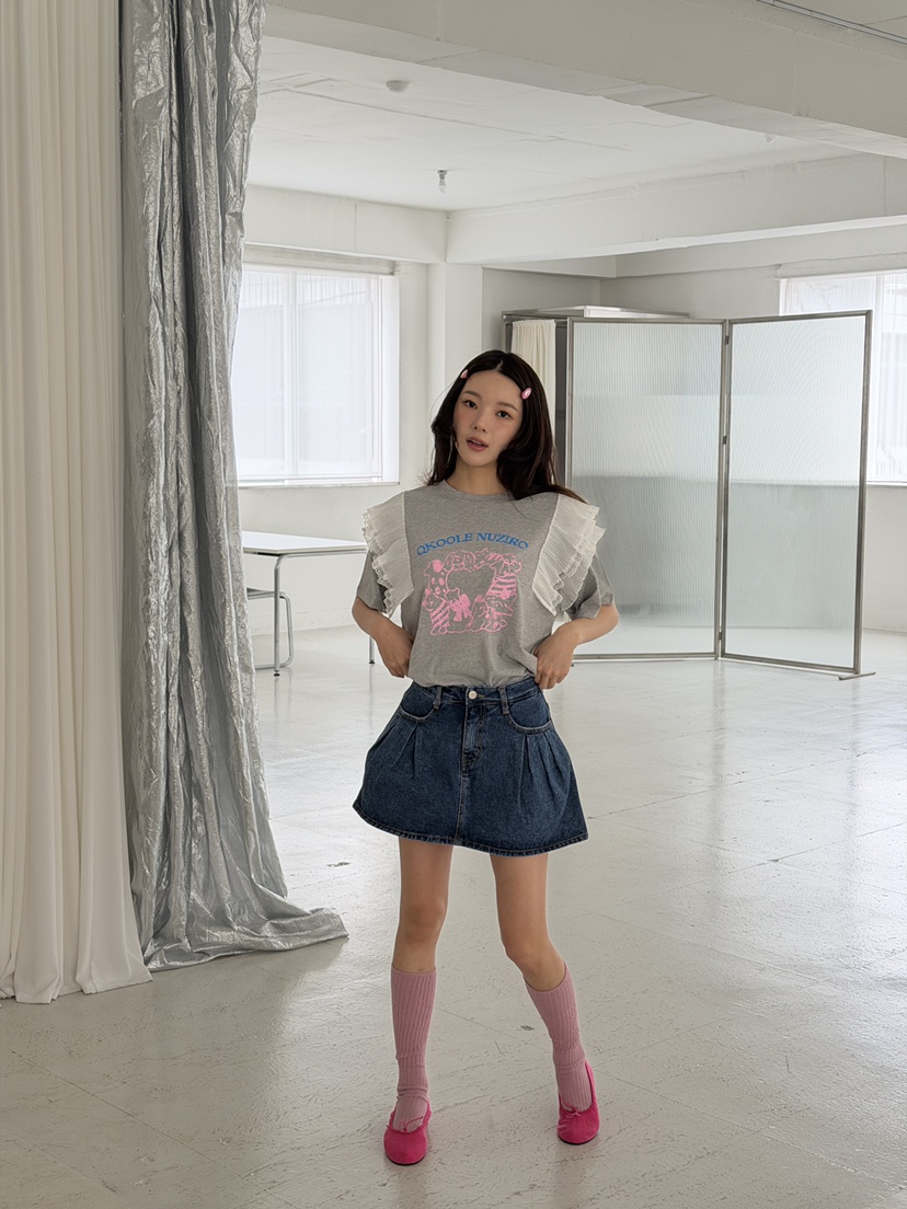 LOVABLE韓國東大門代購女裝新品人氣熱賣職業休閑26春夏T恤LOVABLET恤