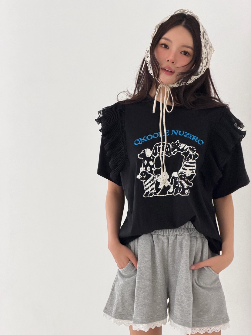 LOVABLE韓國東大門代購女裝新品人氣熱賣職業休閑26春夏T恤LOVABLET恤