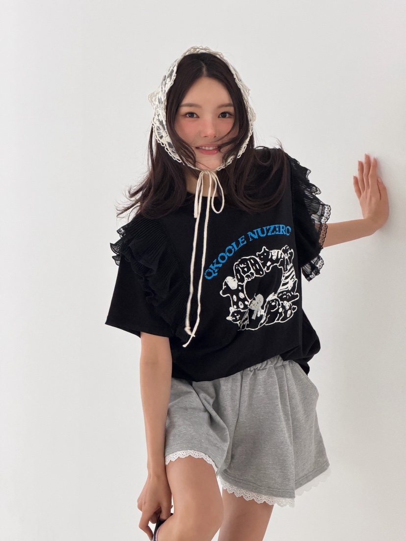 LOVABLE韓國東大門代購女裝新品人氣熱賣職業休閑26春夏T恤LOVABLET恤