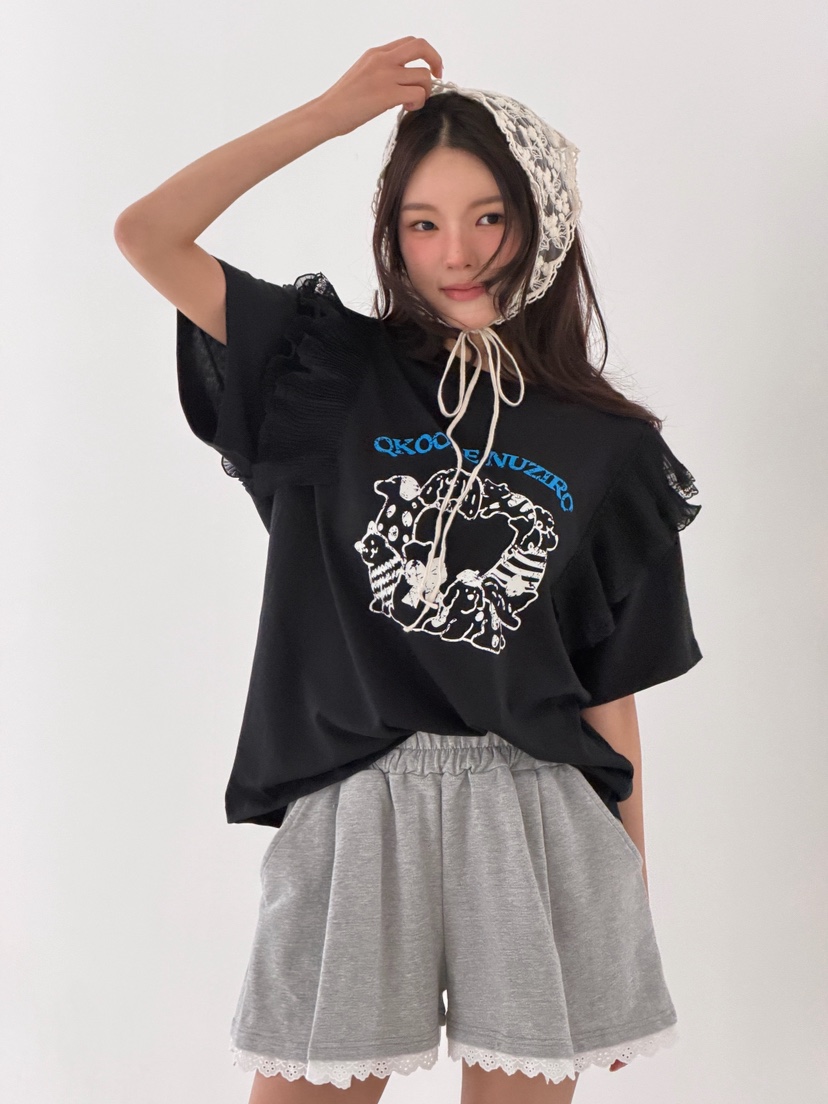 LOVABLE韓國東大門代購女裝新品人氣熱賣職業休閑26春夏T恤LOVABLET恤