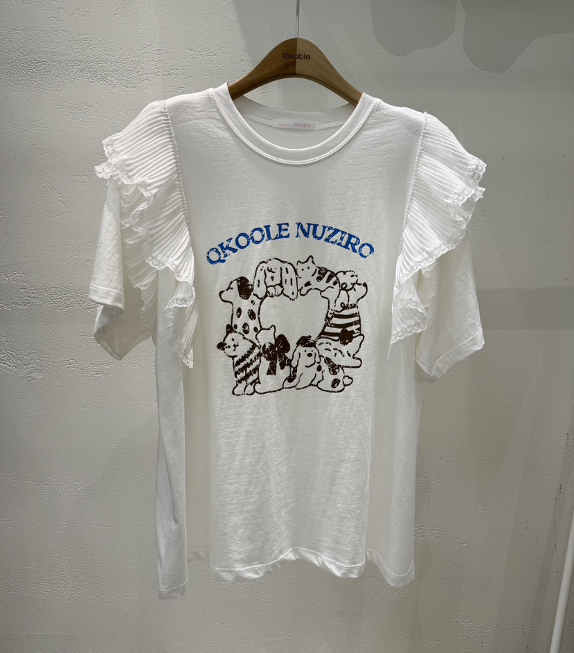 LOVABLE韓國東大門代購女裝新品人氣熱賣職業休閑26春夏T恤LOVABLET恤圖色2