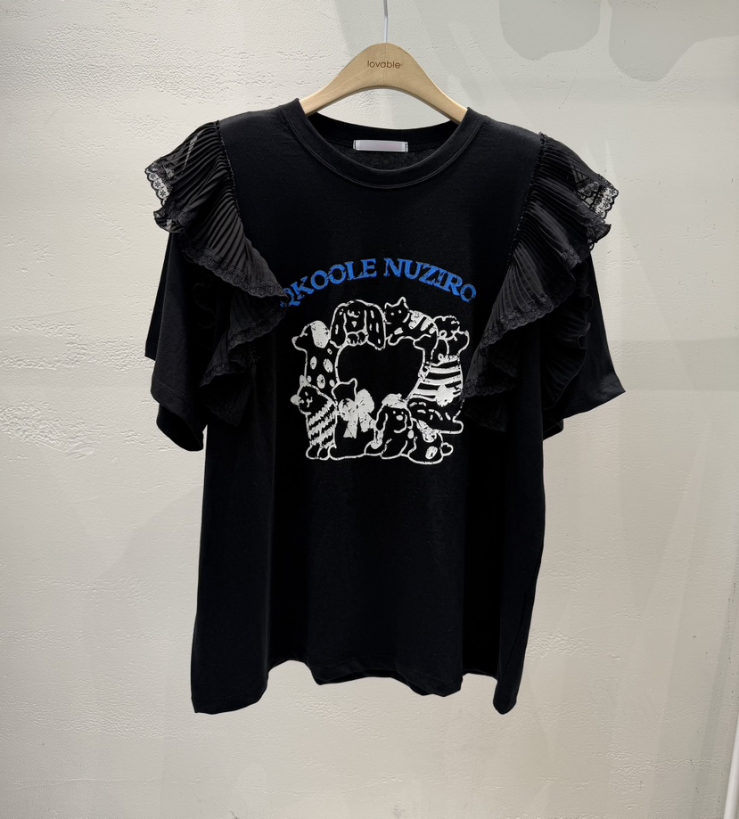 LOVABLE韓國東大門代購女裝新品人氣熱賣職業休閑26春夏T恤LOVABLET恤圖色3