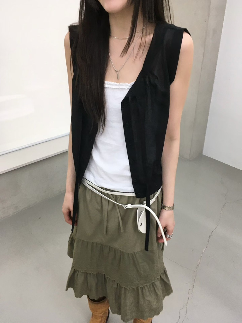 MINIMUZE韓國代購女士新品熱賣26春夏職業休閑人氣吊帶背心MINIMUZE吊帶/背心