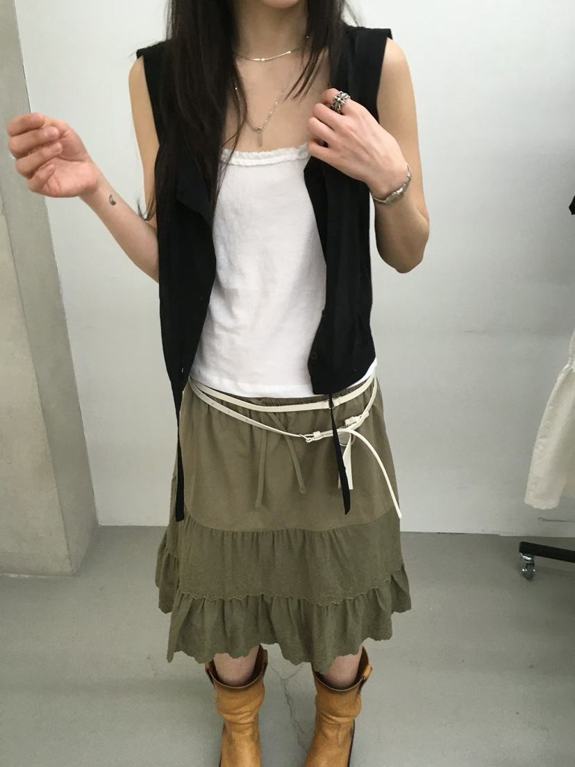 MINIMUZE韓國代購女士新品熱賣26春夏職業休閑人氣吊帶背心MINIMUZE吊帶/背心