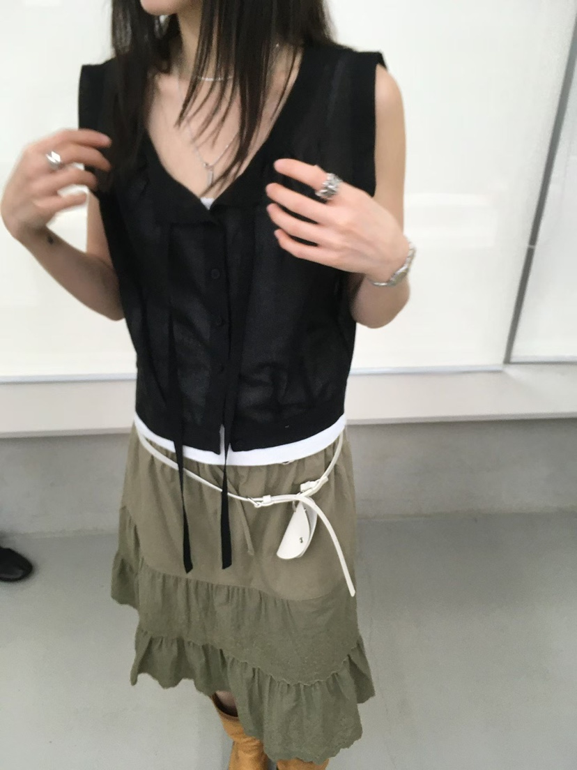 MINIMUZE韓國代購女士新品熱賣26春夏職業休閑人氣吊帶背心MINIMUZE吊帶/背心