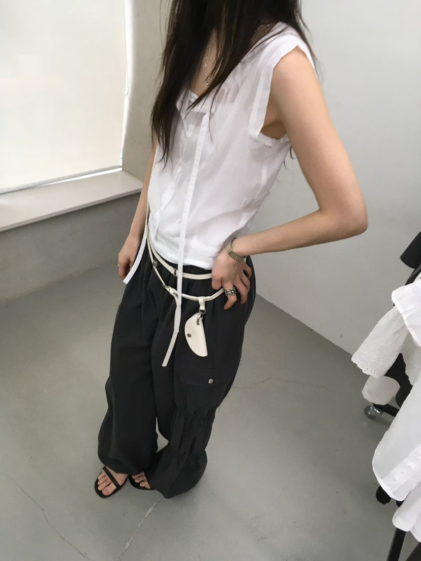 MINIMUZE韓國代購女士新品熱賣26春夏職業休閑人氣吊帶背心MINIMUZE吊帶/背心