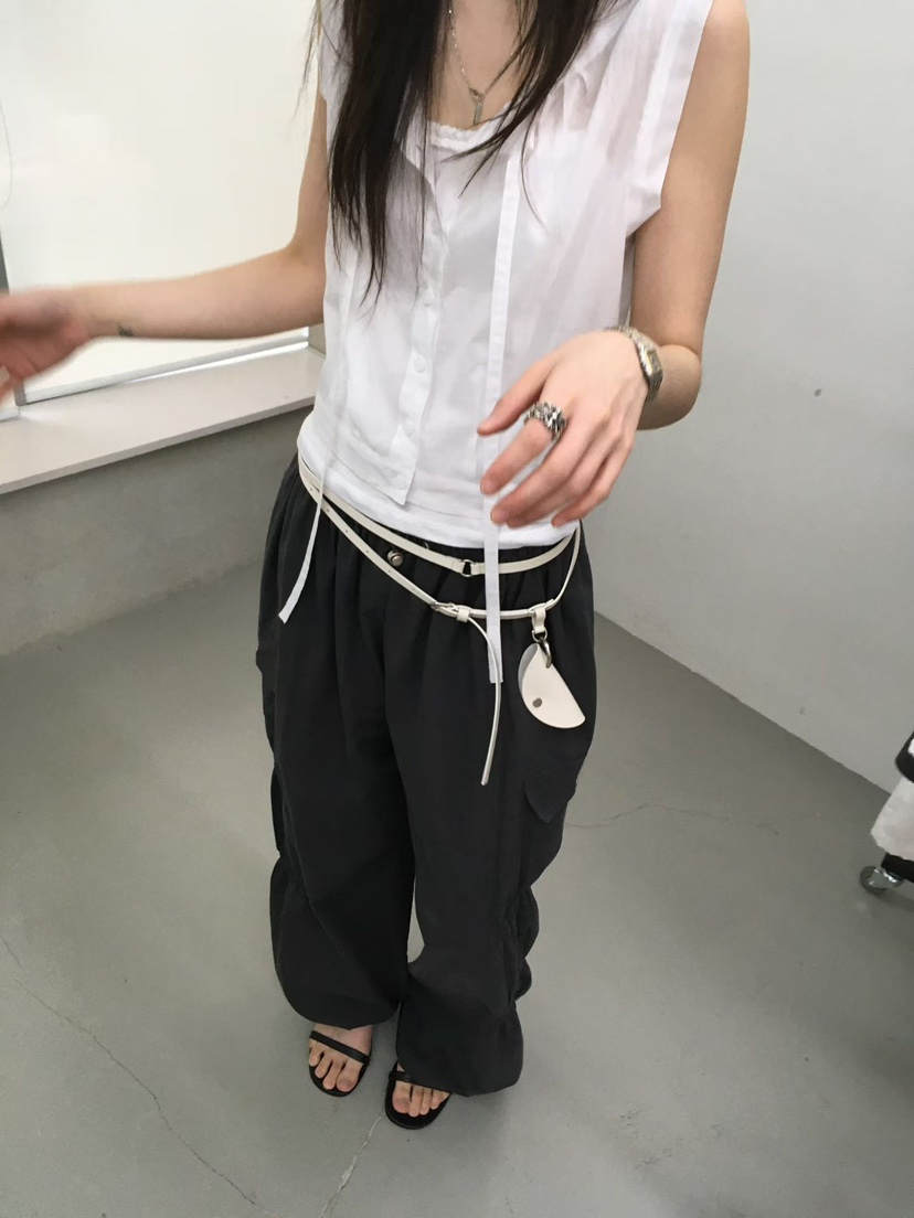 MINIMUZE韓國代購女士新品熱賣26春夏職業休閑人氣吊帶背心MINIMUZE吊帶/背心