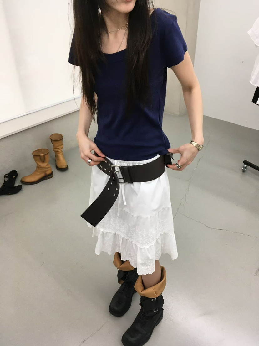 MINIMUZE韓國直郵女裝新品人氣26春夏熱賣職業推薦休閑T恤MINIMUZET恤