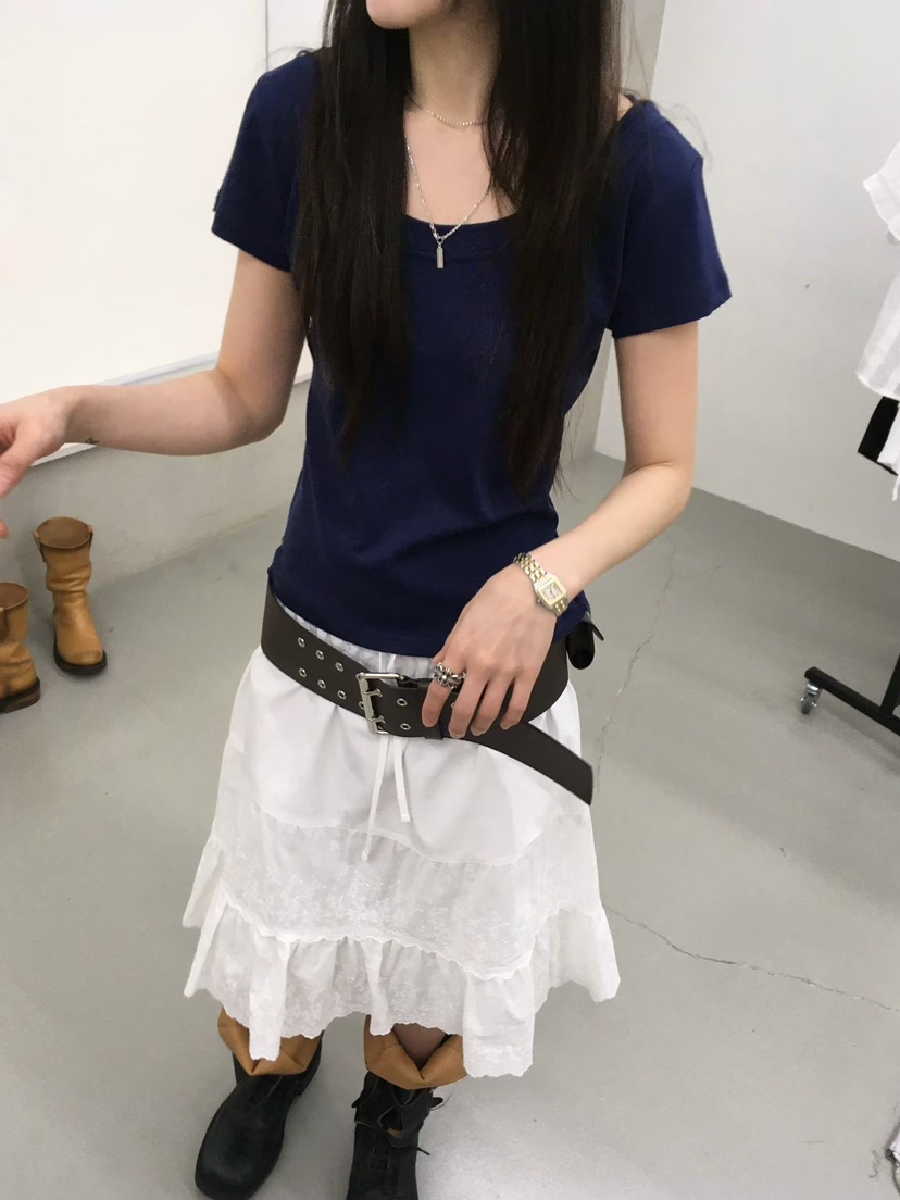 MINIMUZE韓國直郵女裝新品人氣26春夏熱賣職業推薦休閑T恤MINIMUZET恤