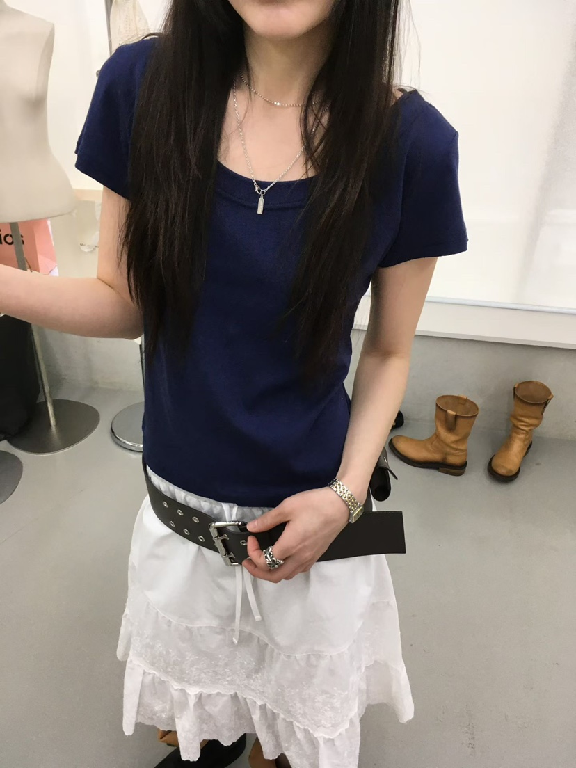 MINIMUZE韓國直郵女裝新品人氣26春夏熱賣職業推薦休閑T恤MINIMUZET恤