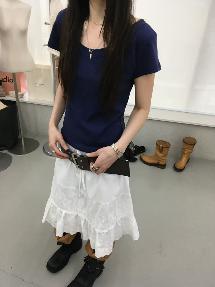 MINIMUZE韓國直郵女裝新品人氣26春夏熱賣職業推薦休閑T恤MINIMUZET恤