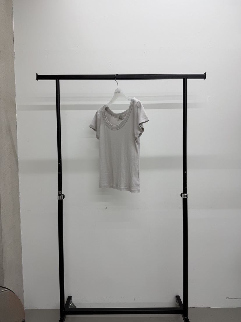 MINIMUZE韓國直郵女裝新品人氣26春夏熱賣職業推薦休閑T恤MINIMUZET恤圖色2