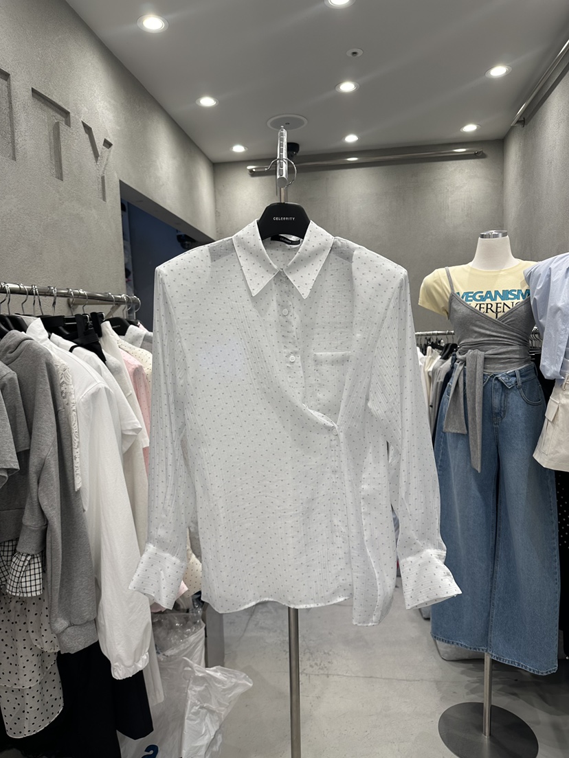 CELEBRITY-A韓國東大門代購女士新品推薦人氣襯衫蕾絲衫CELEBRITY-A襯衫/蕾絲衫圖色1