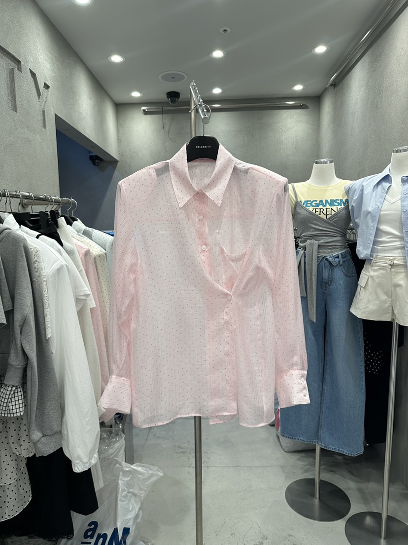 CELEBRITY-A韓國東大門代購女士新品推薦人氣襯衫蕾絲衫CELEBRITY-A襯衫/蕾絲衫圖色2