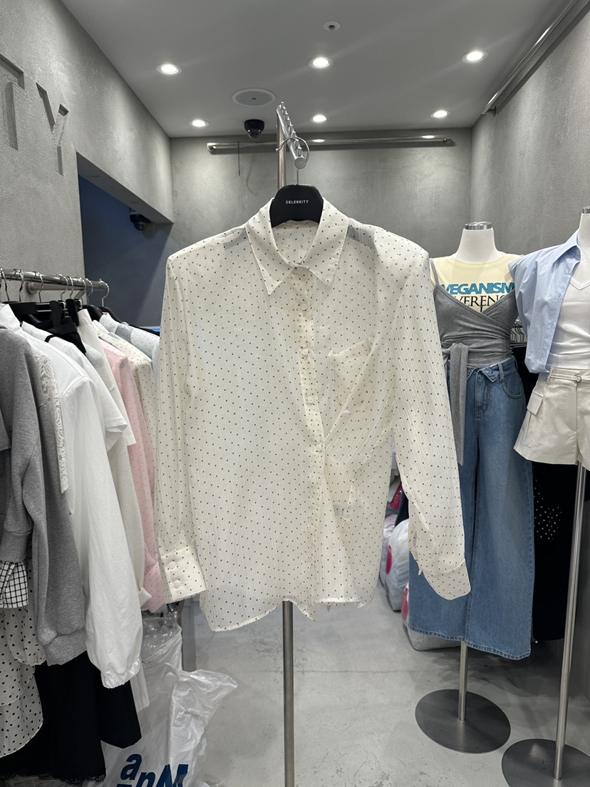 CELEBRITY-A韓國東大門代購女士新品推薦人氣襯衫蕾絲衫CELEBRITY-A襯衫/蕾絲衫圖色3