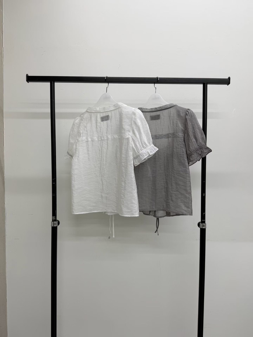 MINIMUZE韓國東大門代購女裝新款時尚人氣職業襯衫蕾絲衫MINIMUZE襯衫/蕾絲衫