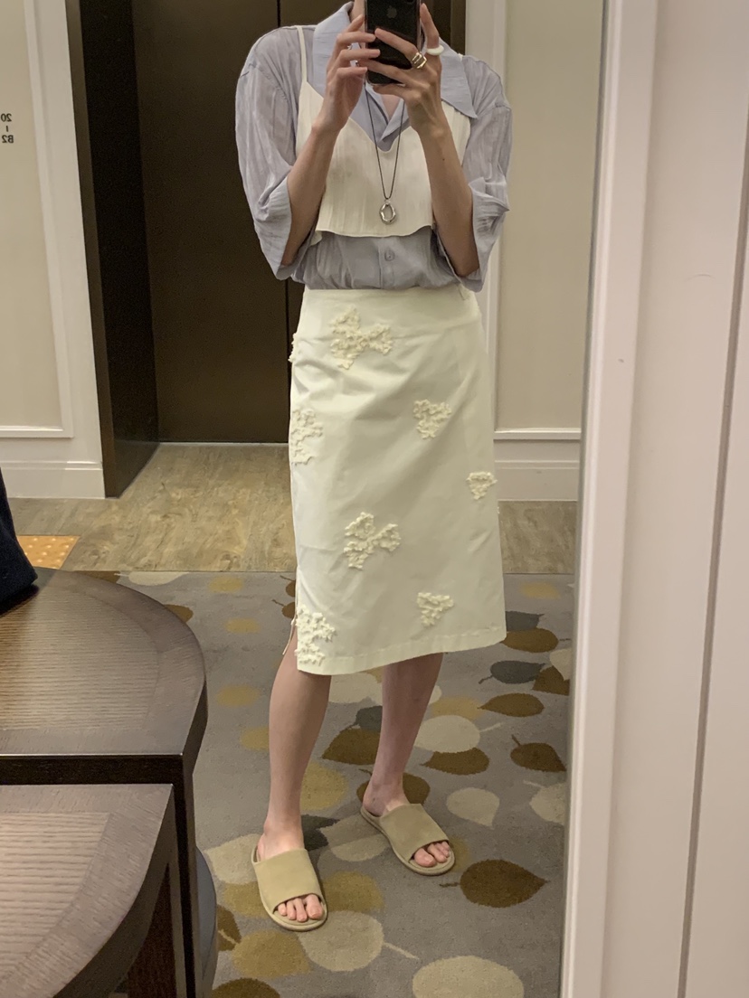 LOFN東大門代購女裝新款熱賣人氣推薦26春夏半身裙中短裙LOFN半身裙/中短裙