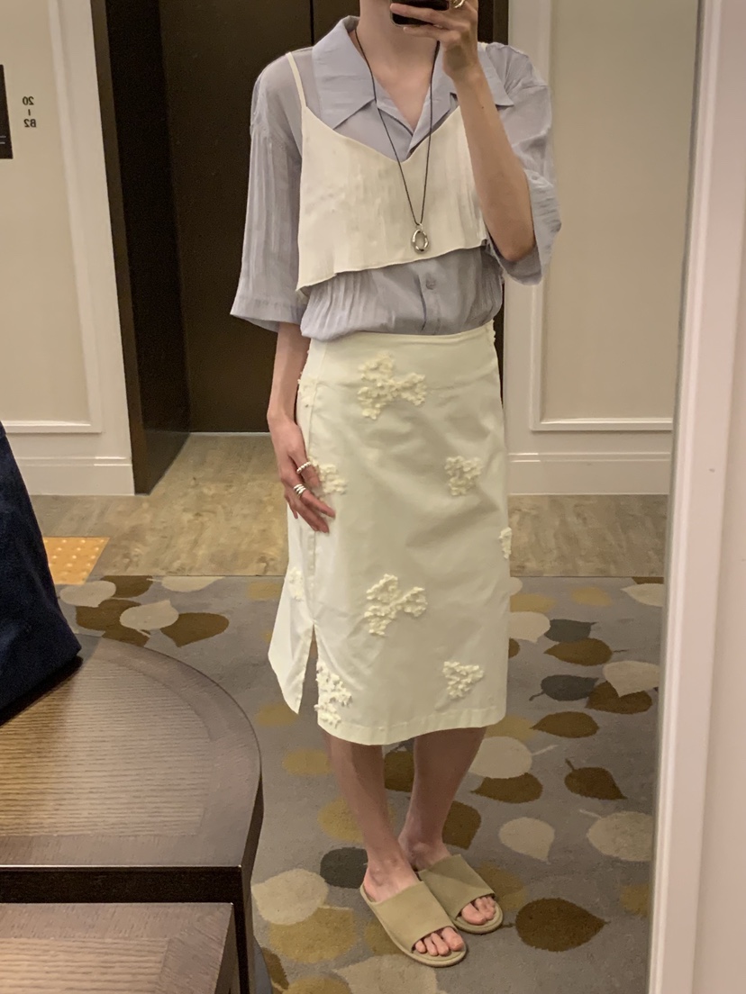 LOFN東大門代購女裝新款熱賣人氣推薦26春夏半身裙中短裙LOFN半身裙/中短裙