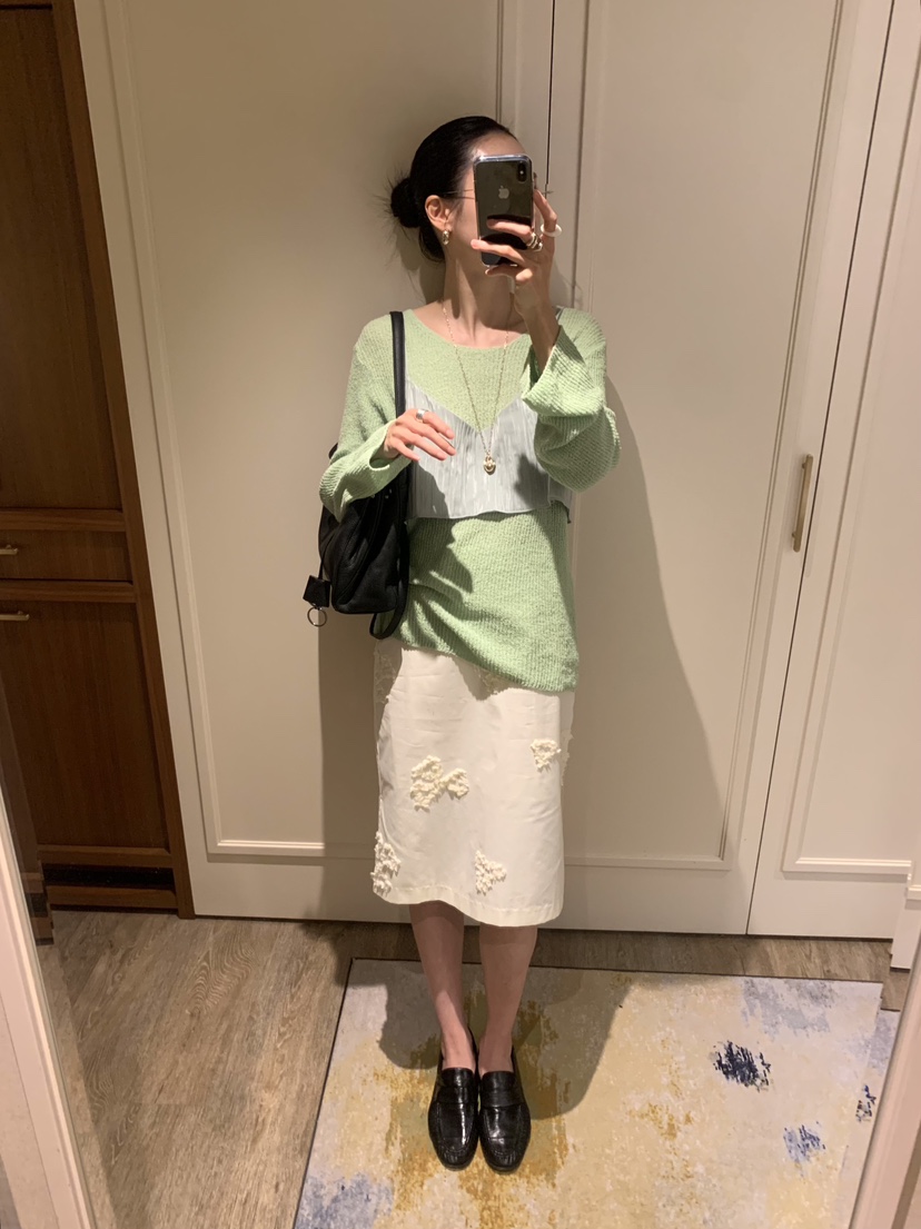 LOFN東大門代購女裝新款熱賣人氣推薦26春夏半身裙中短裙LOFN半身裙/中短裙