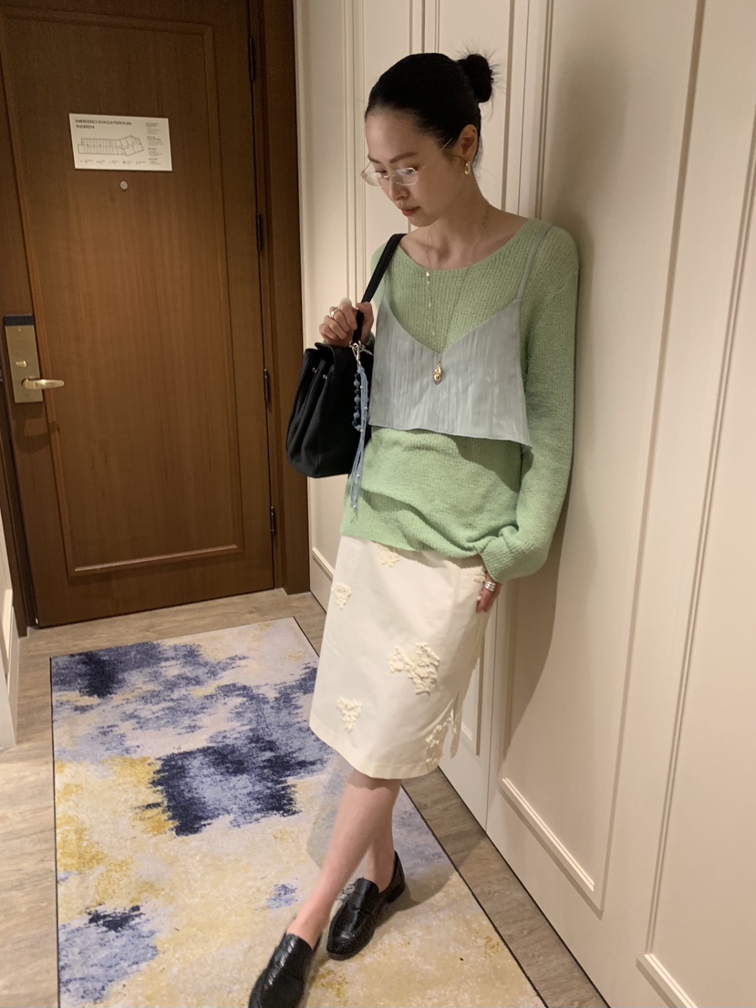 LOFN東大門代購女裝新款熱賣人氣推薦26春夏半身裙中短裙LOFN半身裙/中短裙