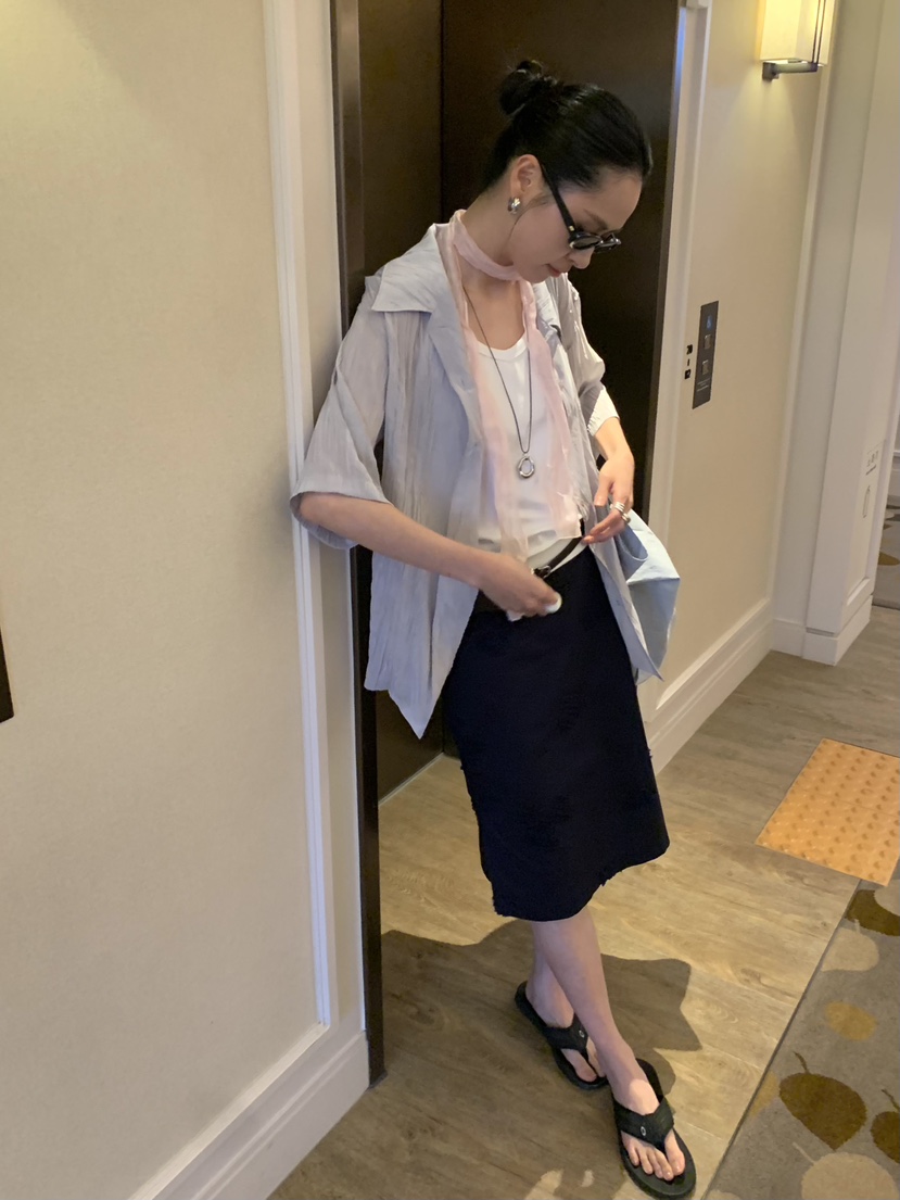 LOFN東大門代購女裝新款熱賣人氣推薦26春夏半身裙中短裙LOFN半身裙/中短裙