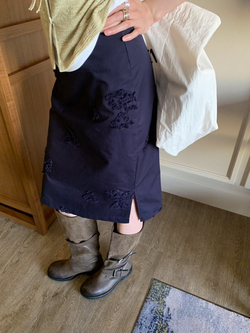 LOFN東大門代購女裝新款熱賣人氣推薦26春夏半身裙中短裙LOFN半身裙/中短裙