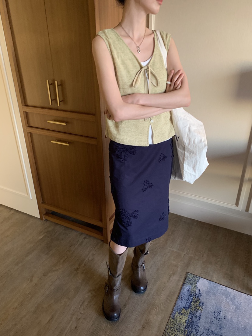 LOFN東大門代購女裝新款熱賣人氣推薦26春夏半身裙中短裙LOFN半身裙/中短裙