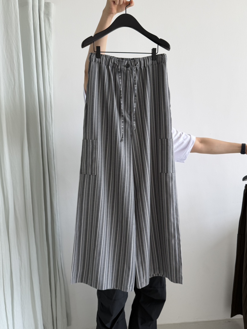 ARKIE/TAF韓國東大門直郵女裝新款時尚休閑人氣休閑褲條紋ARKIE/TAF休閑褲圖色1