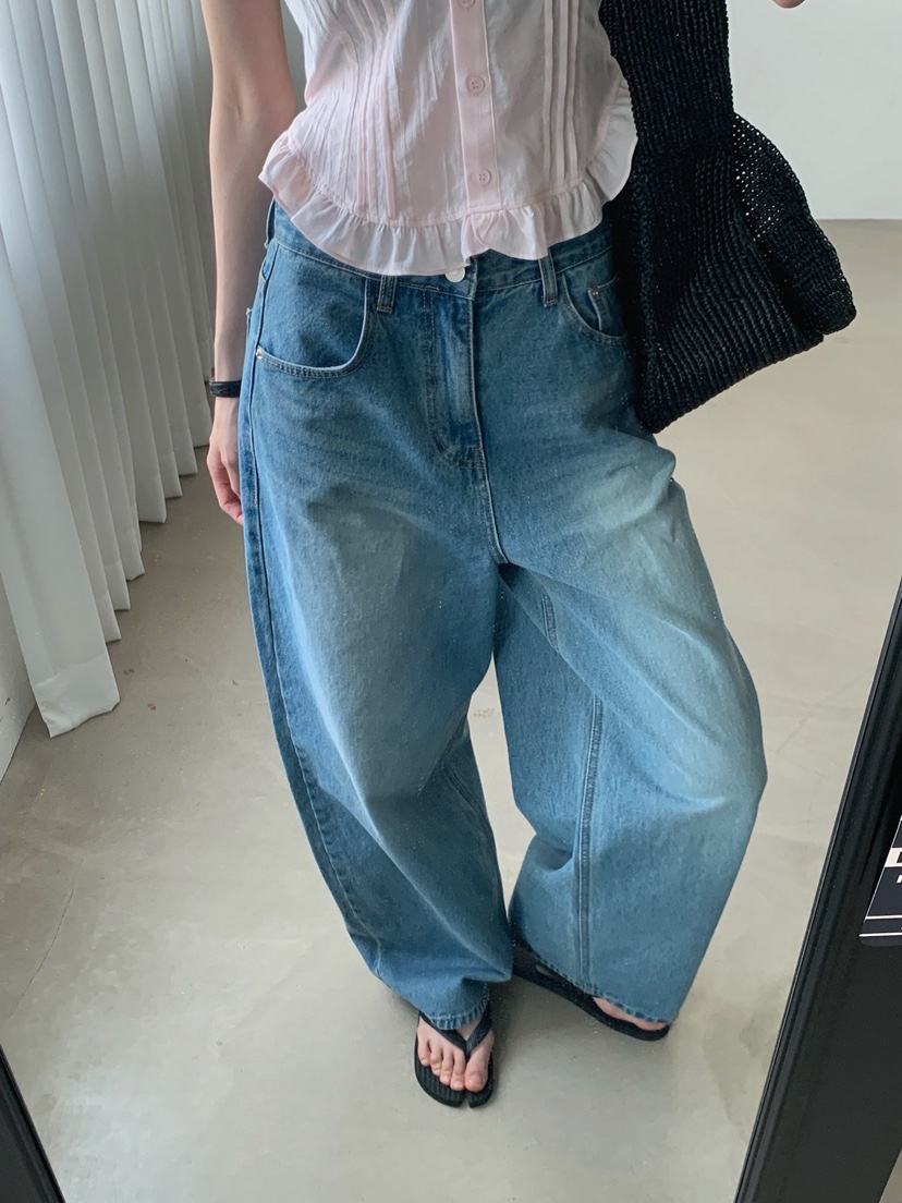 VERANDA韓國東大門直郵女裝新款熱賣時尚職業人氣推薦牛仔褲VERANDA牛仔褲