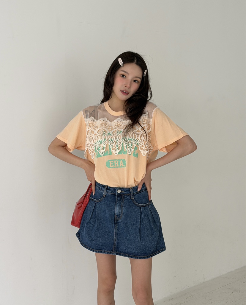 LOVABLE韓國代購女裝新款人氣休閑時尚26春夏熱賣推薦T恤LOVABLET恤