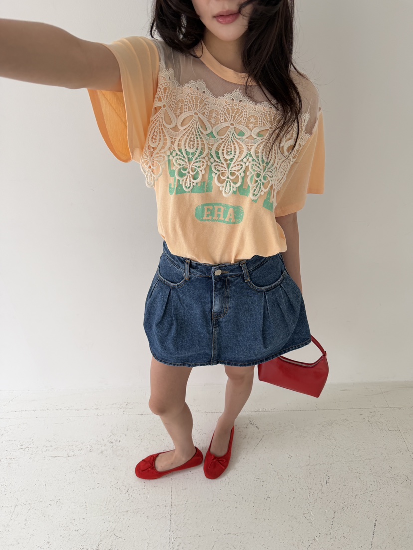 LOVABLE韓國代購女裝新款人氣休閑時尚26春夏熱賣推薦T恤LOVABLET恤