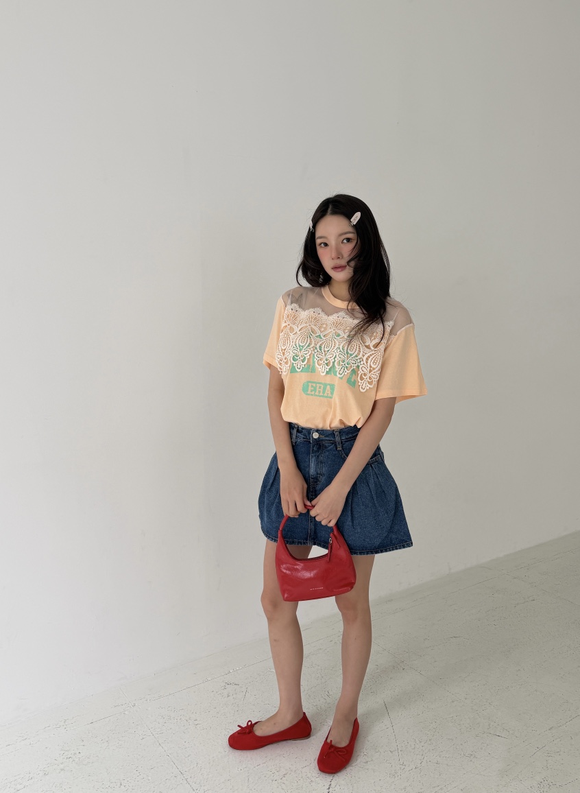 LOVABLE韓國代購女裝新款人氣休閑時尚26春夏熱賣推薦T恤LOVABLET恤