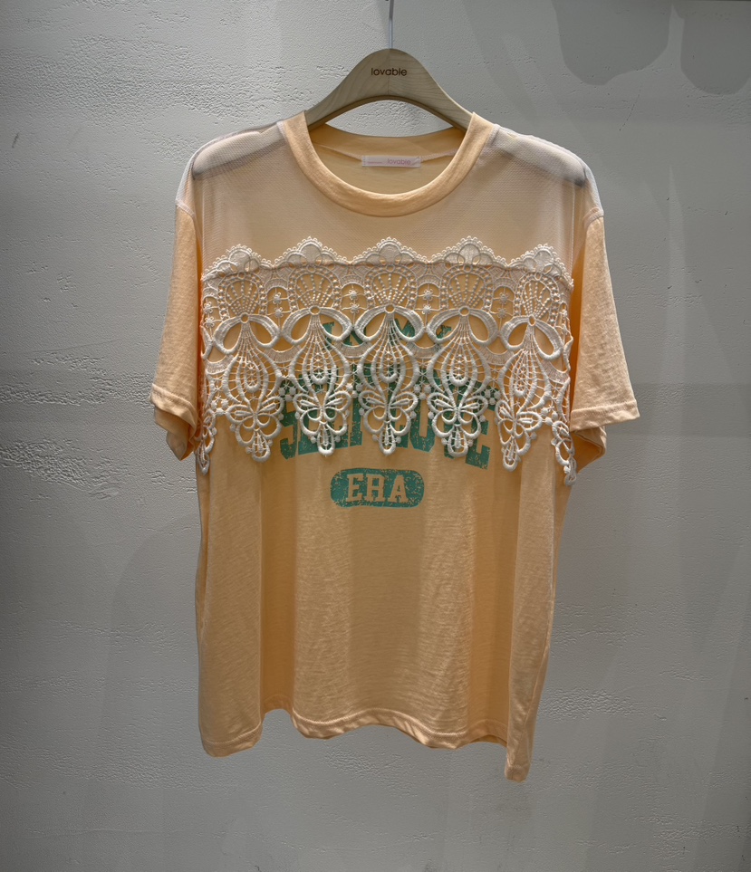 LOVABLE韓國代購女裝新款人氣休閑時尚26春夏熱賣推薦T恤LOVABLET恤圖色3