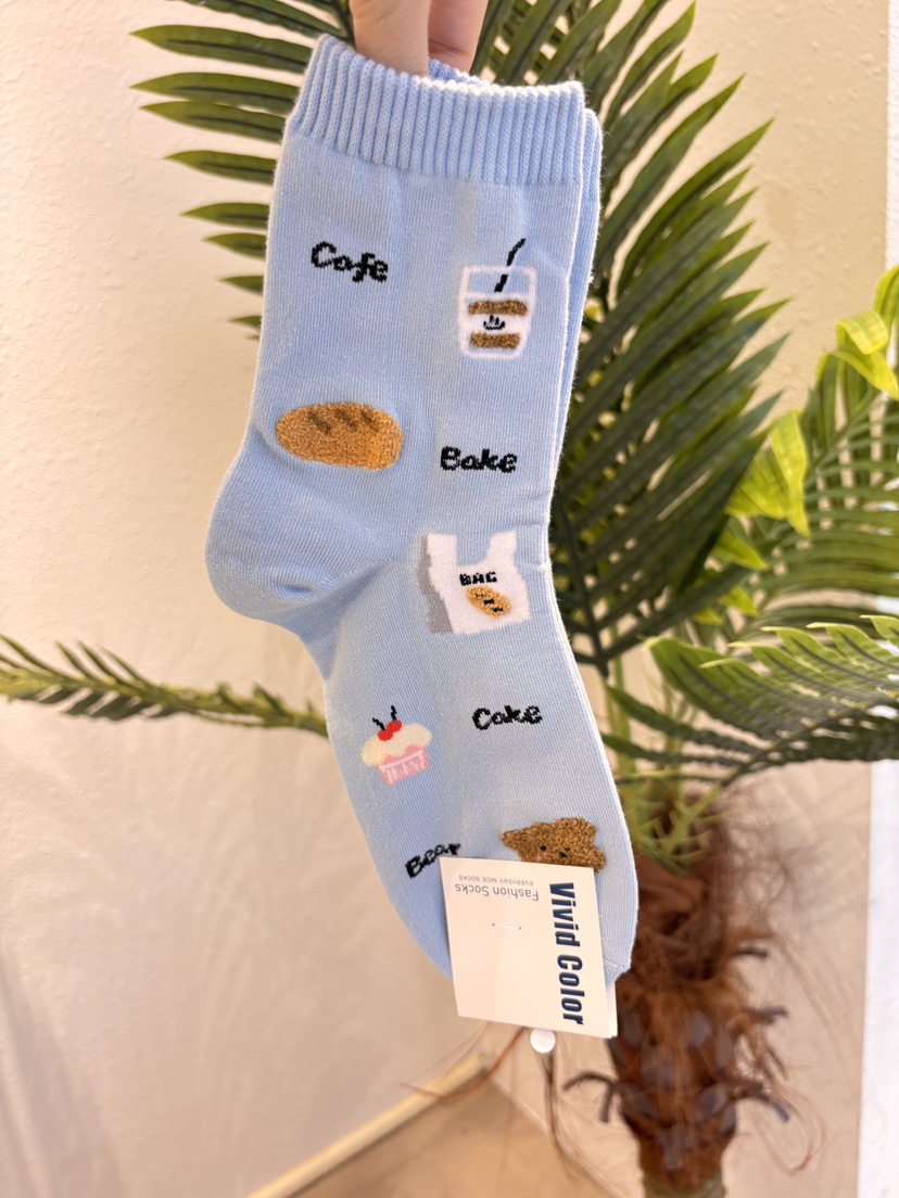 CACTUS-Q東大門實拍女裝新品26春夏真品休閑職業推薦襪子CACTUS十雙起/可混搭襪子圖色4